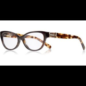 Tory Burch cat eye glasses frames with case